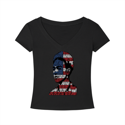 FDT Frida Tee Tencel Slim Fit V-Neck T-Shirt