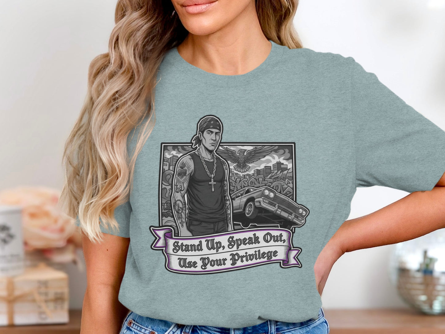 Stand Up Speak Out Use Your Privilege Shirt