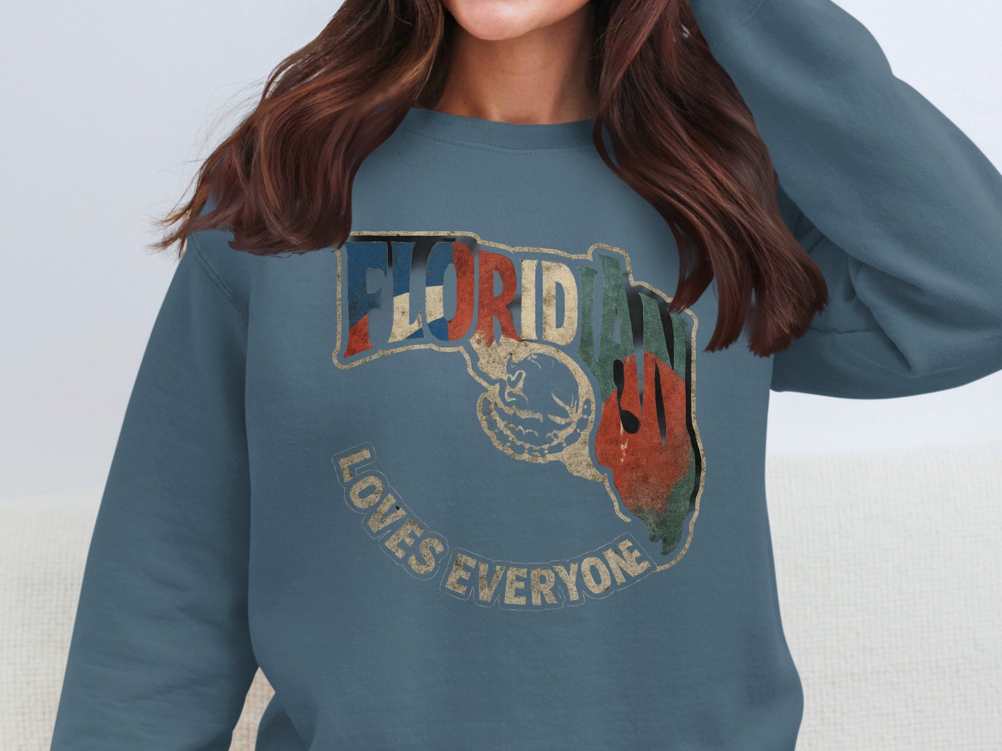 Florida Loves Everyone Graphic Sweatshirt product type