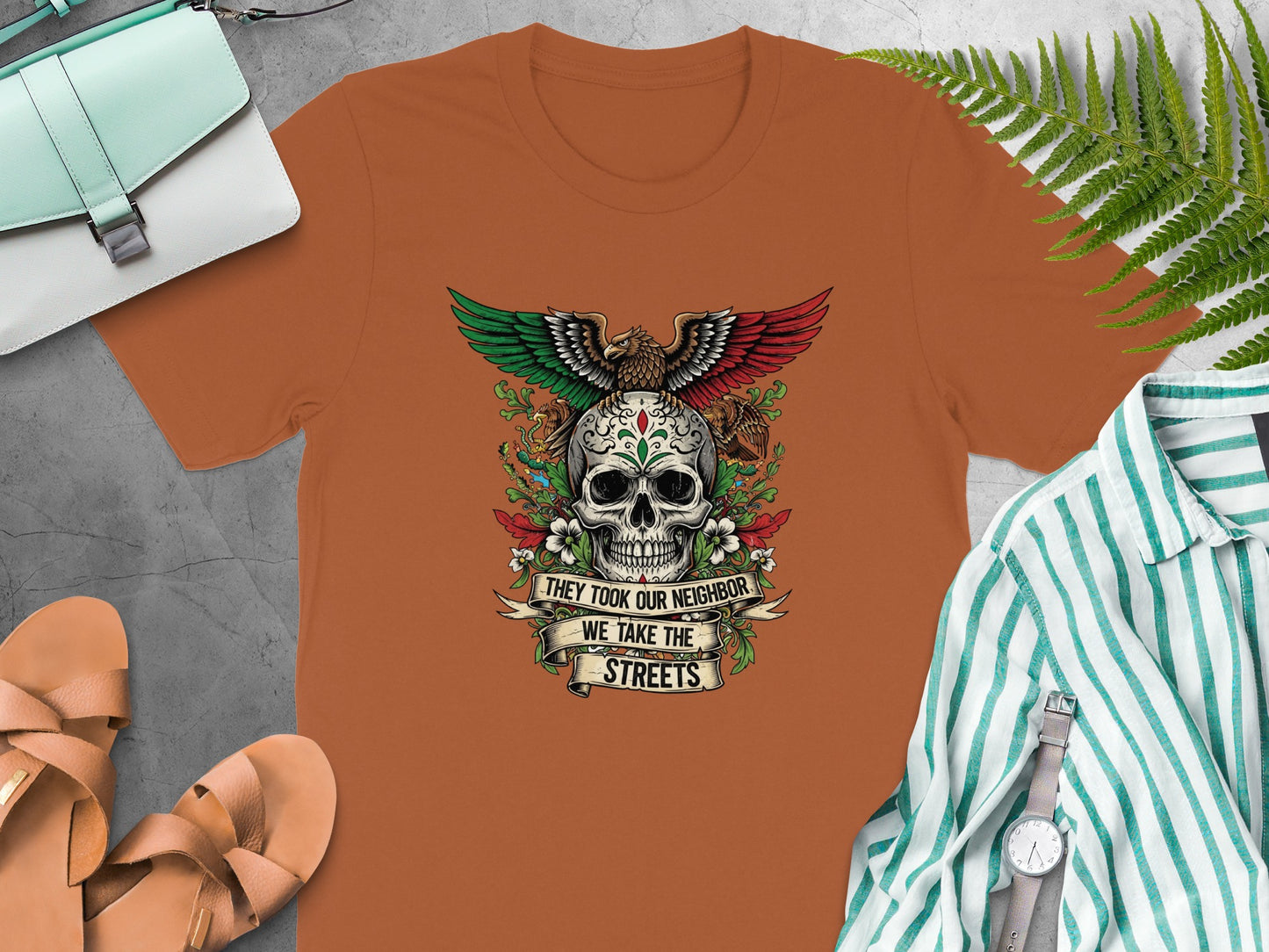 They Took Our Neighbor We Take The Streets shirt product type