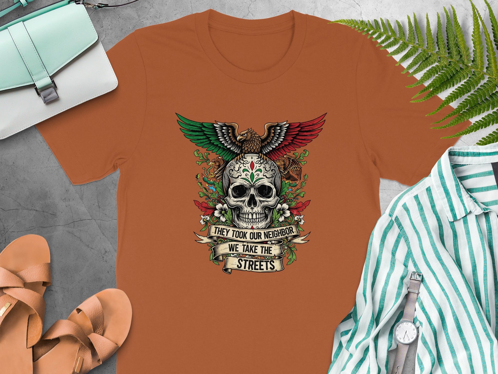 They Took Our Neighbor We Take The Streets shirt product type