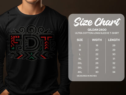 Stylish FDT Design Gildan 2400 Long Sleeve T-shirt