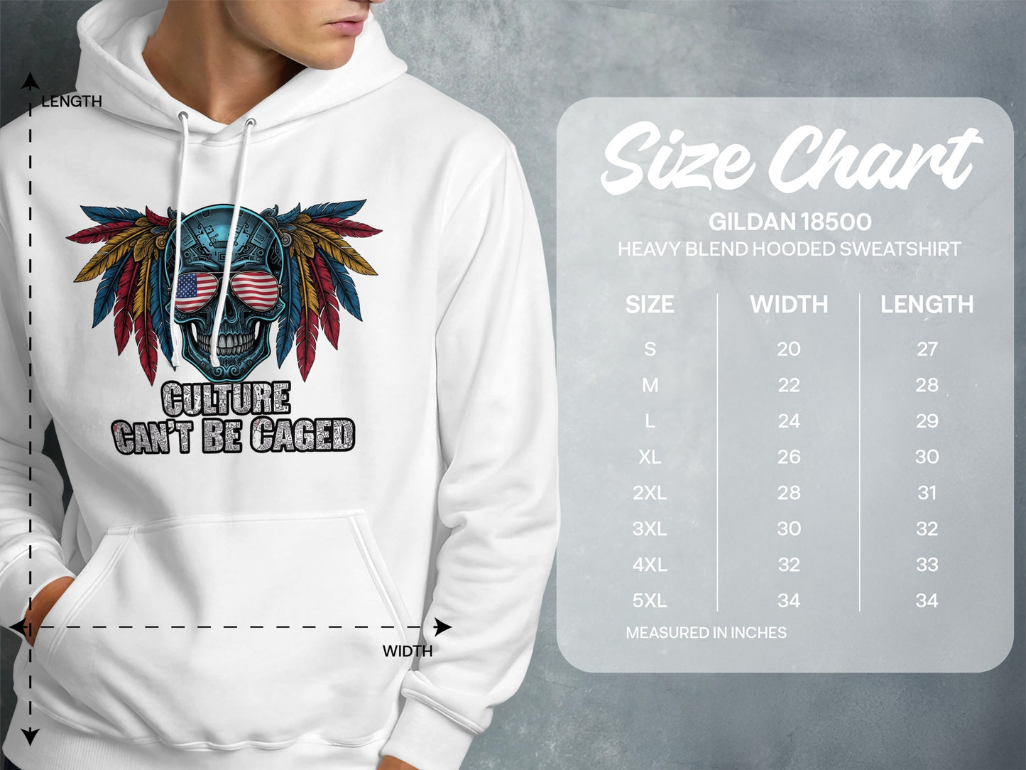 Culture Can't Be Caged Graphic Hoodie Product