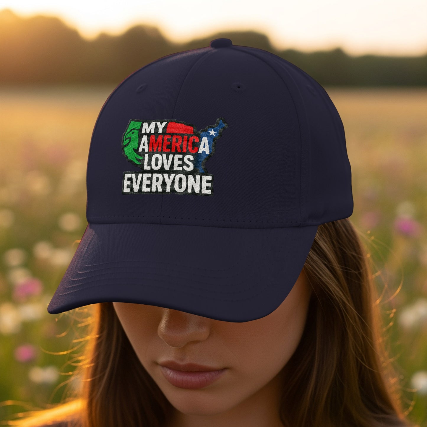 My America Loves Everyone Design Cap product