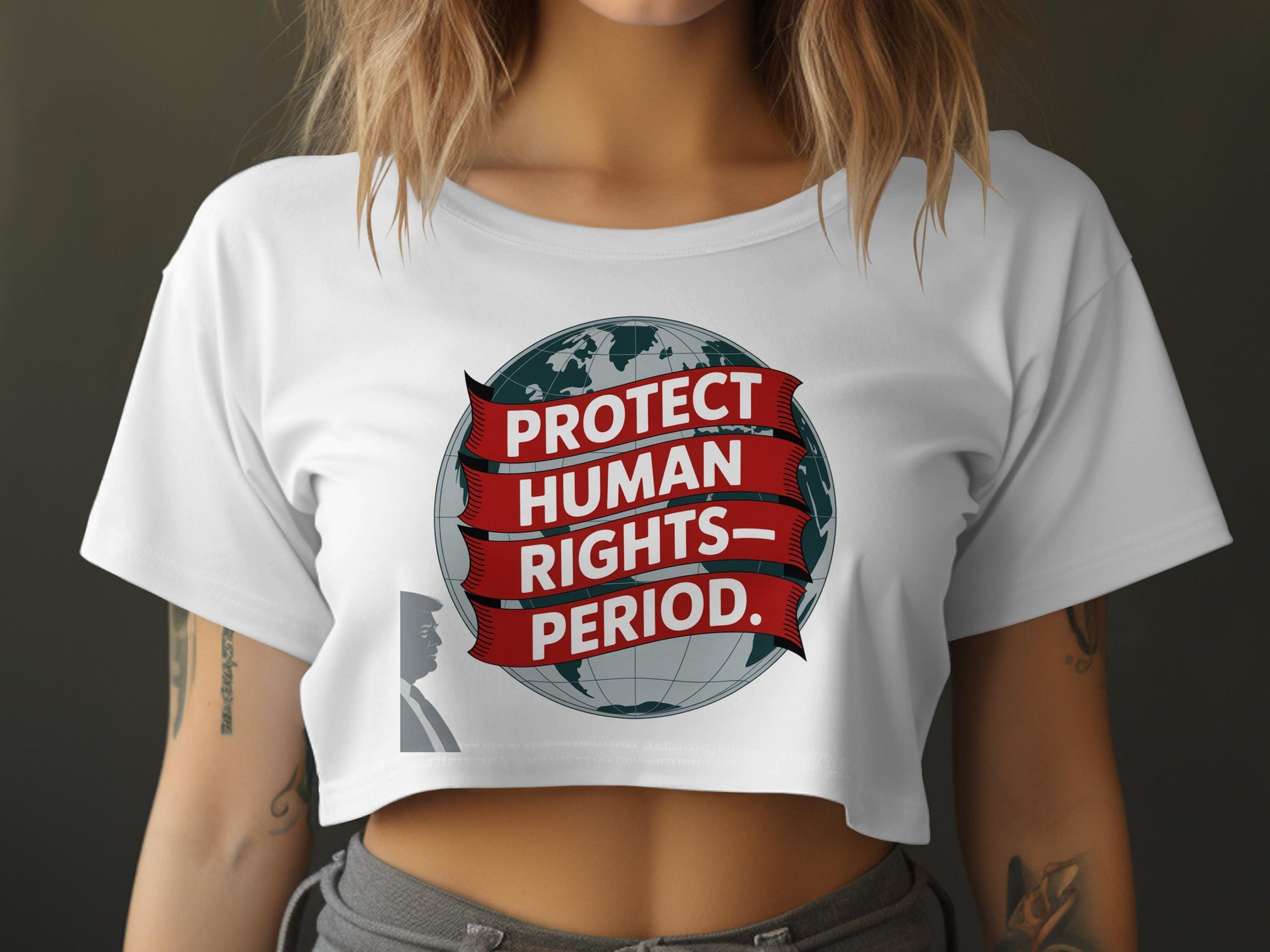 Protect Human Rights Period Graphic T-shirt product type