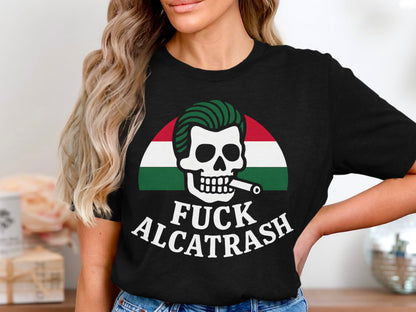 Skull Design F**k Alcatrash Graphic T-shirt product type