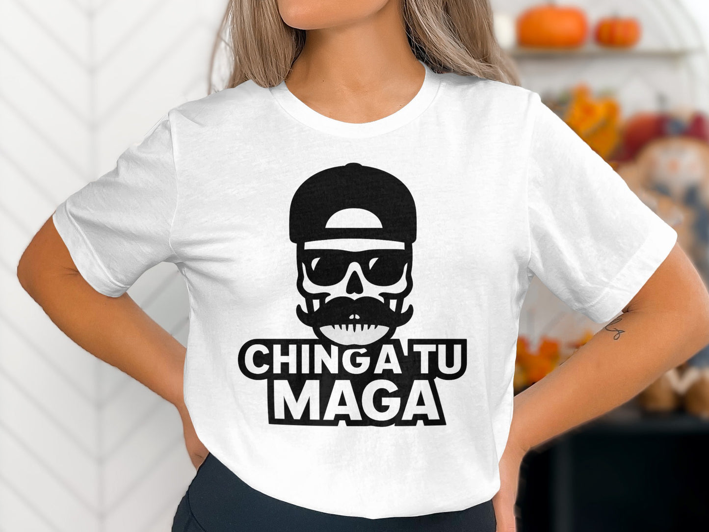 Ching A Tu Maga Skull Cap Graphic Tee Product