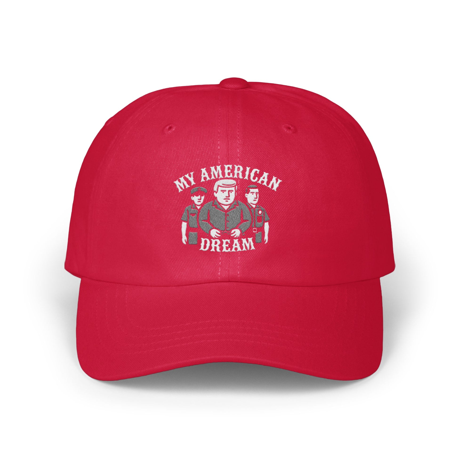My American Dream Embroidered Red Cap product type