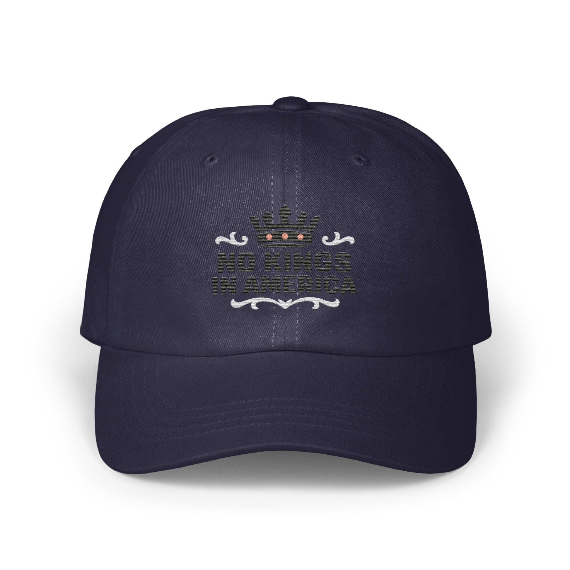 No Kings in America Embroidered Cap product type