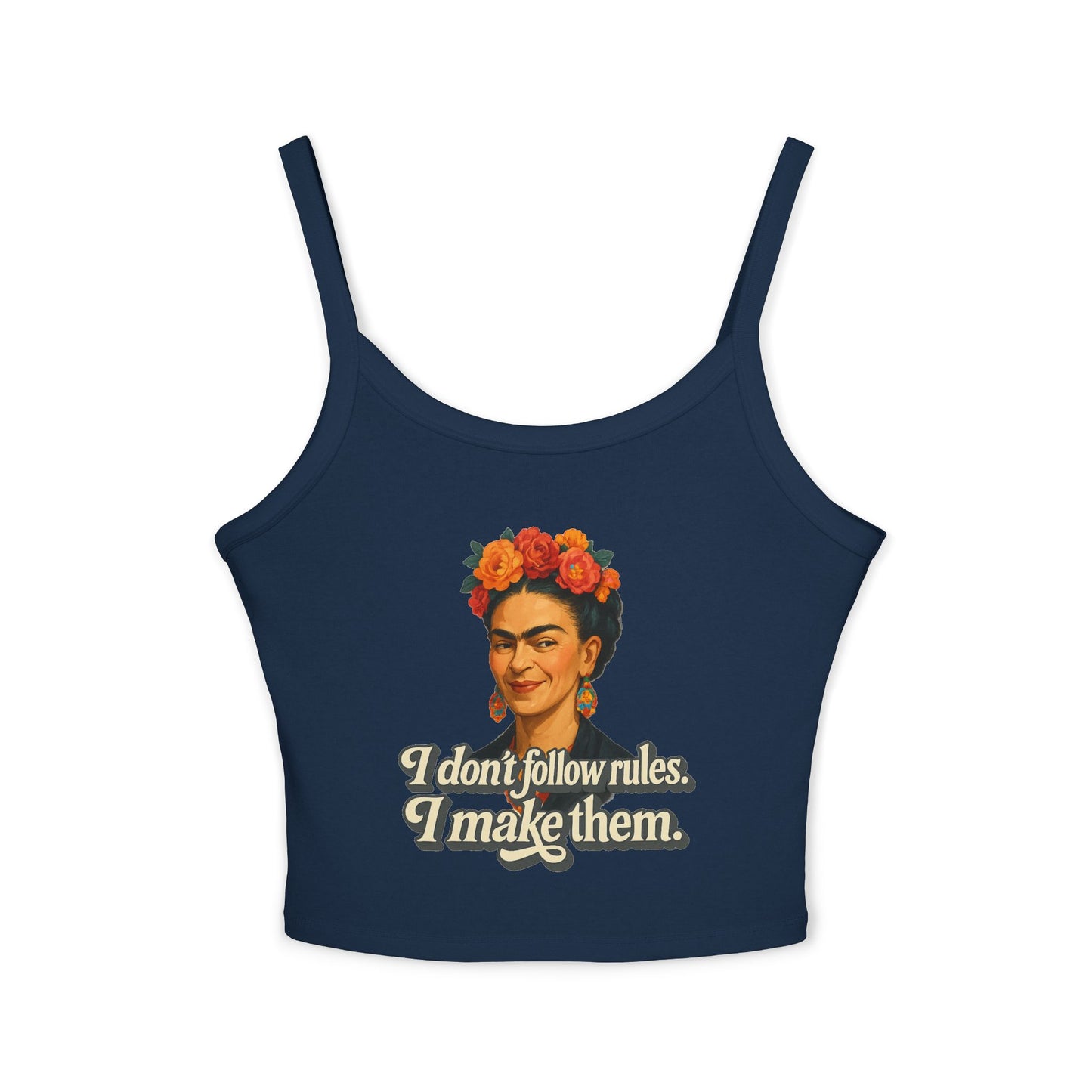 Frida Khalo Inspired Women's Tank Top, Feminist Apparel, Stylish Summer Top, Boho Fashion, Casual Wear, Statement Tee