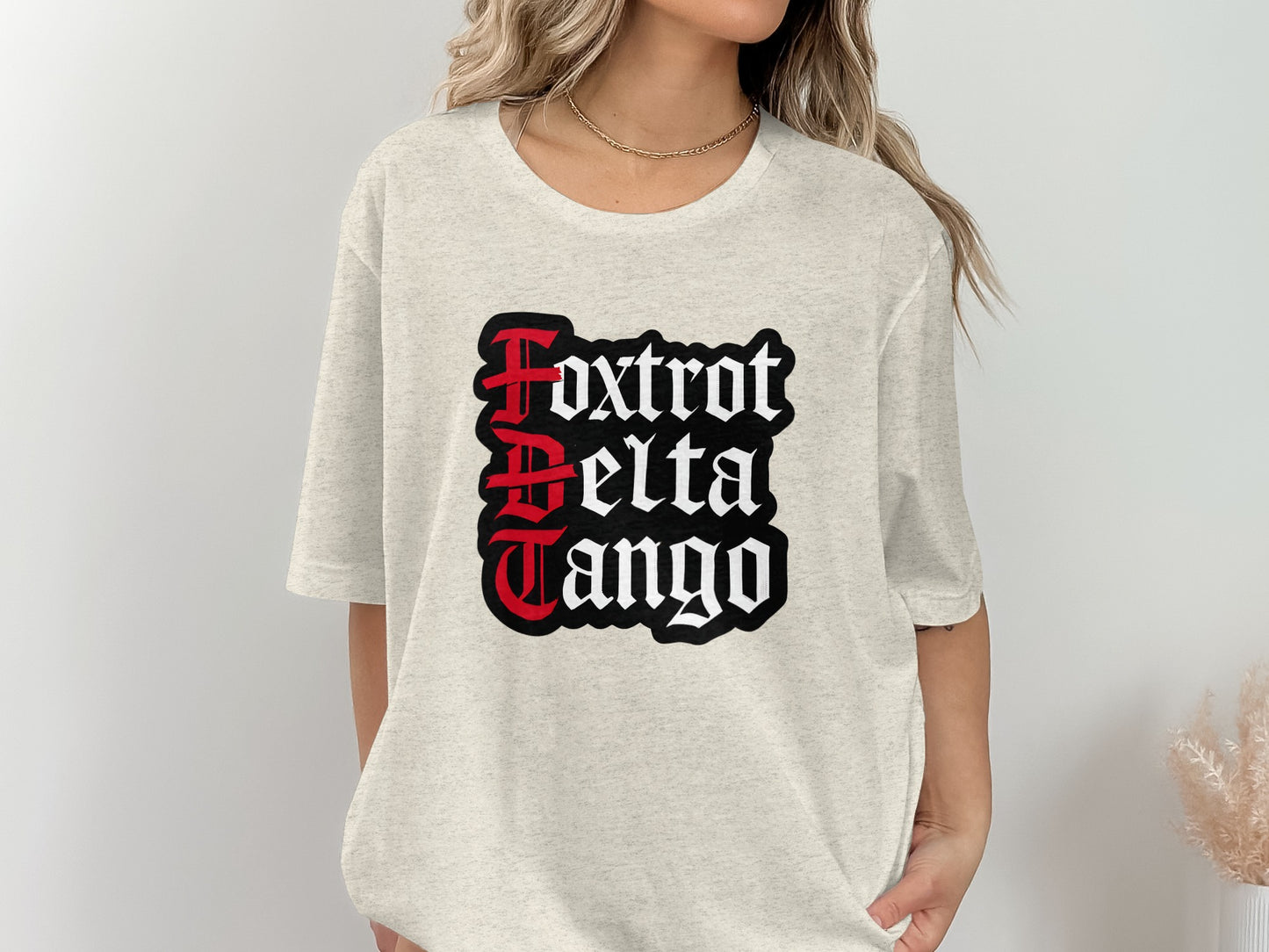 Foxtrot Delta Tango Graphic Loose Fit Tee product