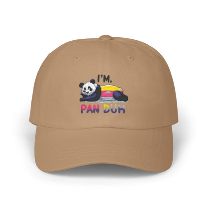 Panda Cap with Cute Quote, Perfect Gift Hat for Casual Outings, Unique Accessory, Trendy Cap