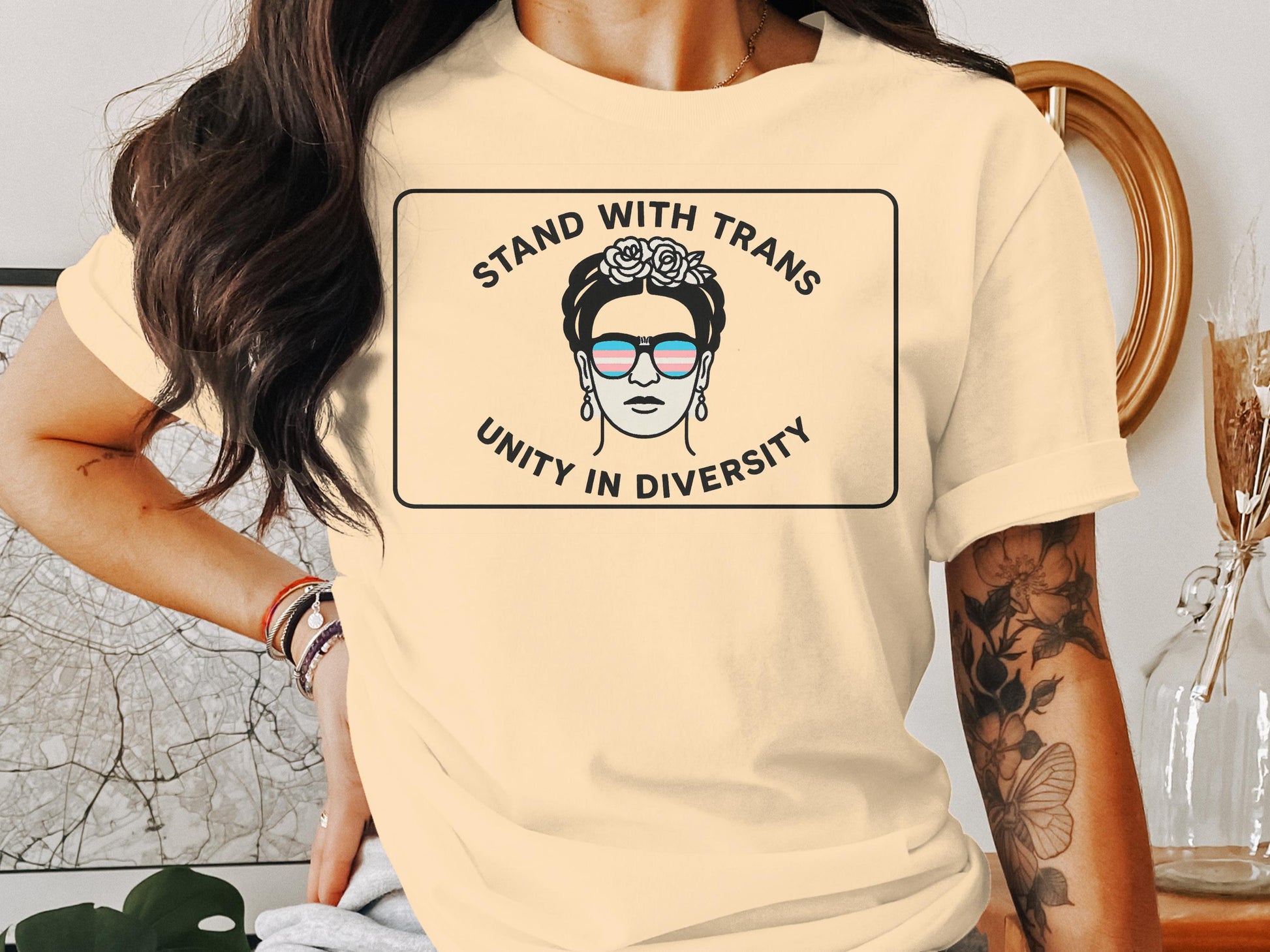 Stand with Trans Unity in Diversity T-Shirt product type
