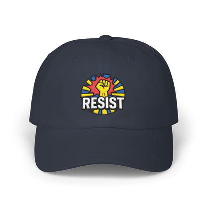 Anti Trump Hat Embroidered Resist Hat Cap, Classic Dad Hat, Unisex Cap for Activists, Casual Wear, Gift for Fathers Day