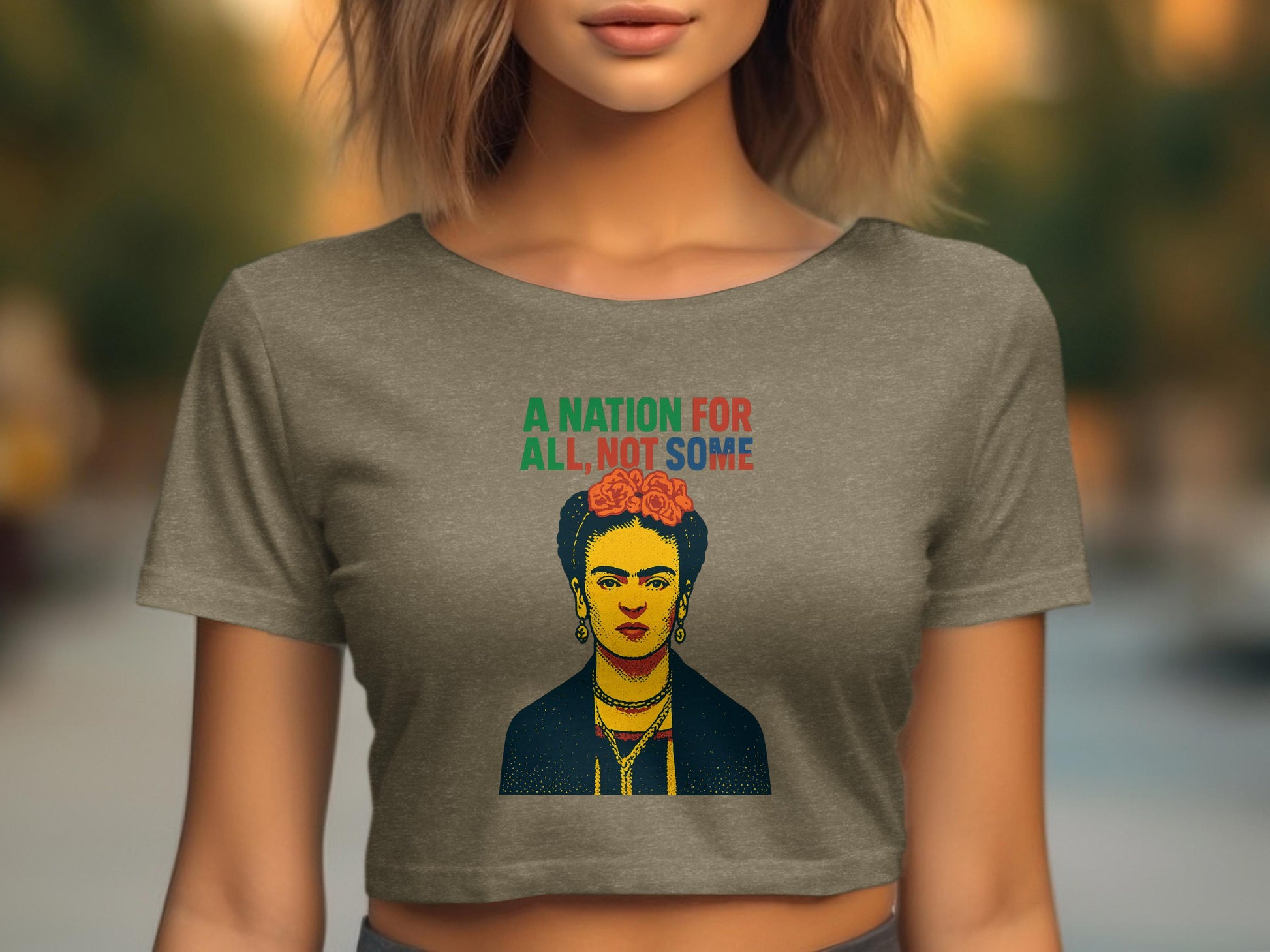 A Nation For All Not Some Women's Crop Top product