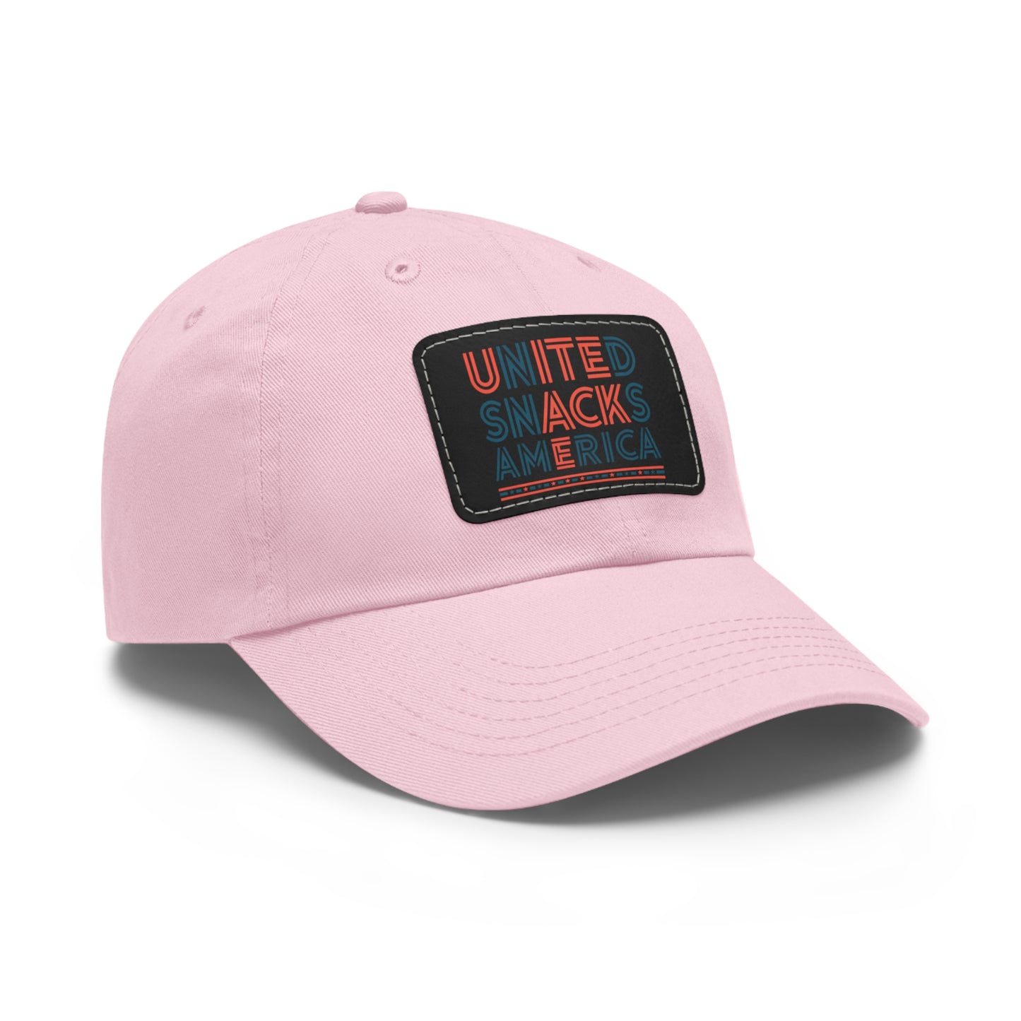 Trendy Dad Hat with Leather Patch - United Snacks America
