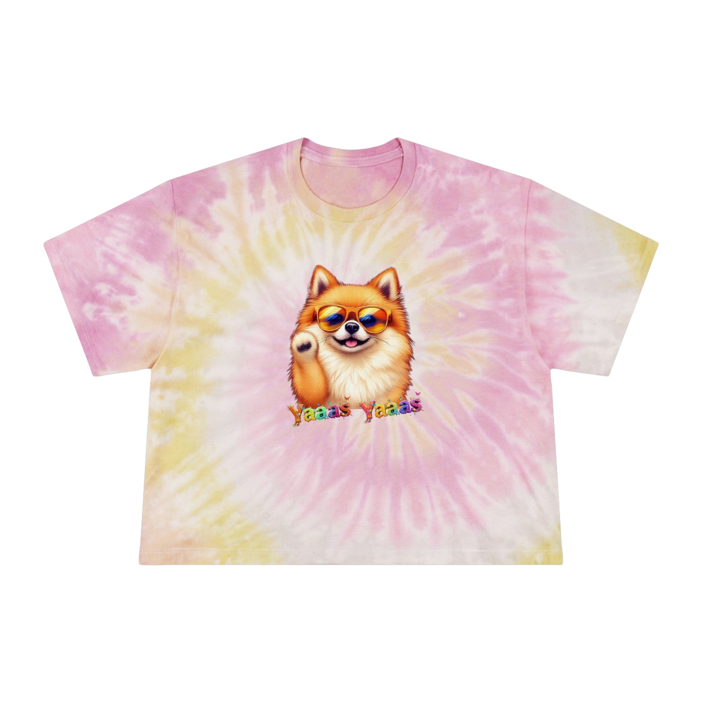 Women's Tie-Dye Crop Tee