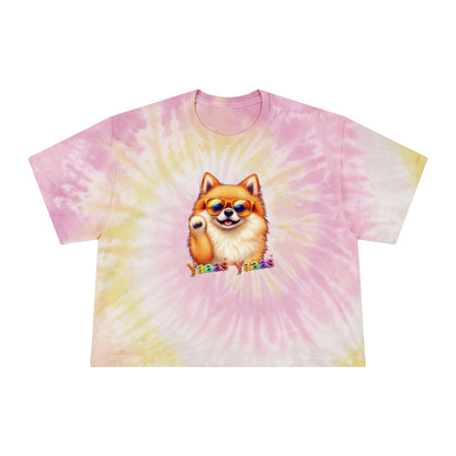 Women's Tie-Dye Crop Tee