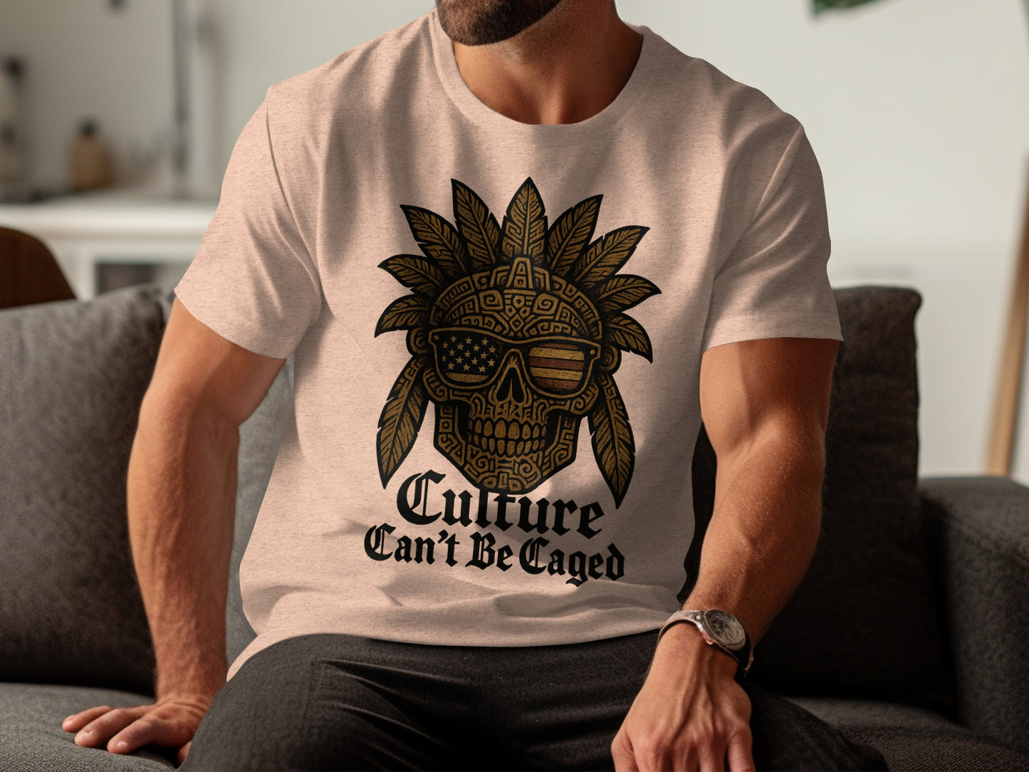 Culture Can't Be Caged Graphic T-Shirt