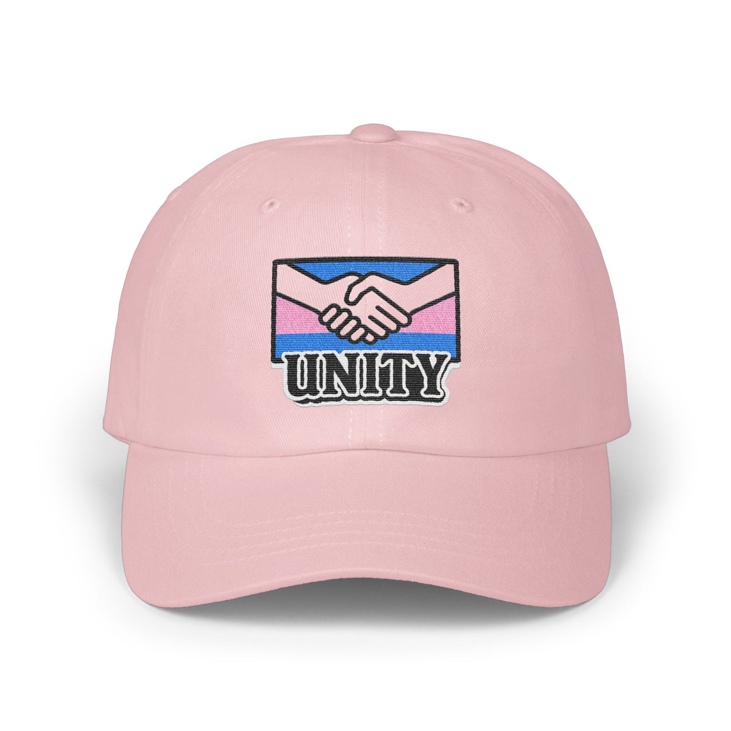 Unity Pink Handshake Design Baseball Cap product