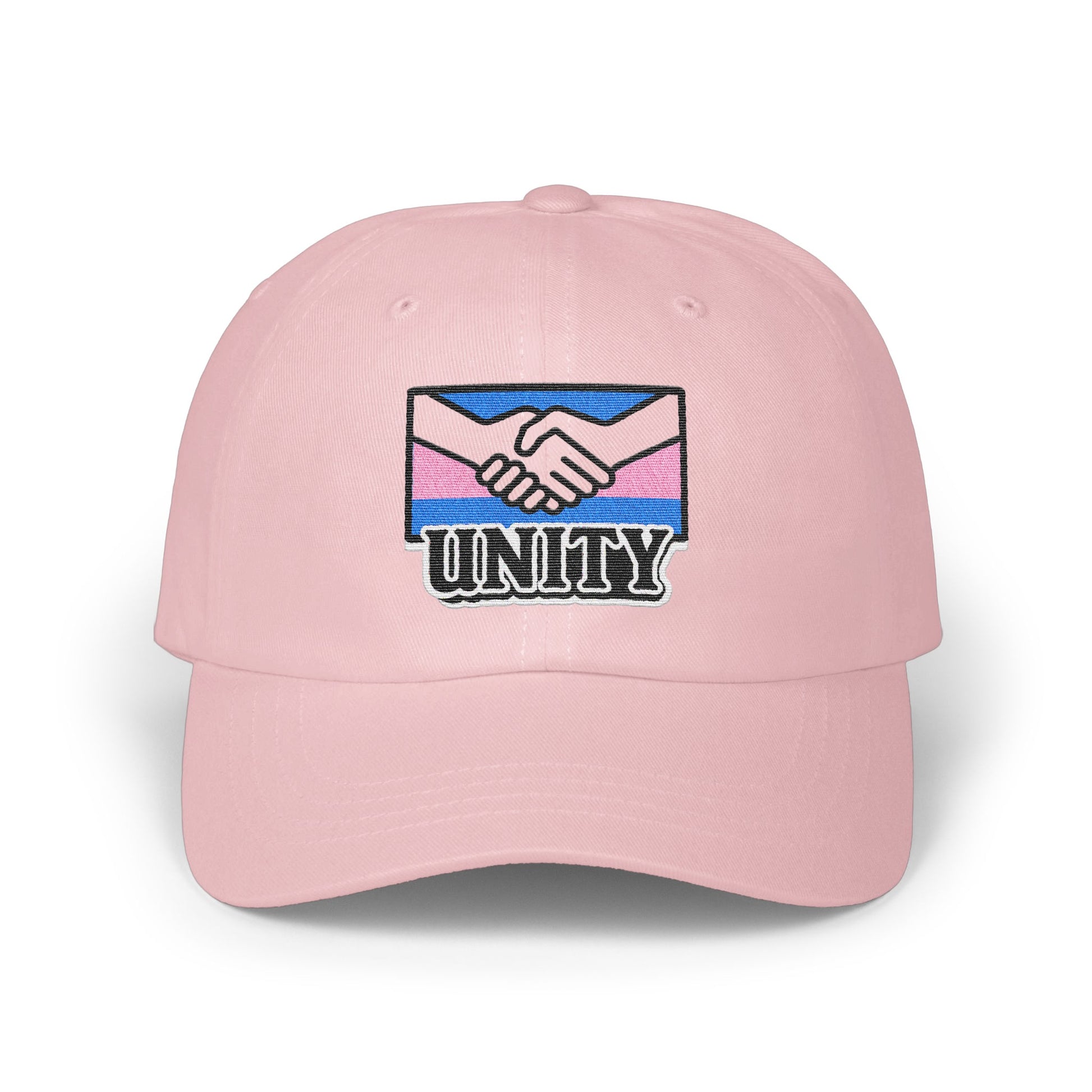 Unity Pink Handshake Design Baseball Cap product