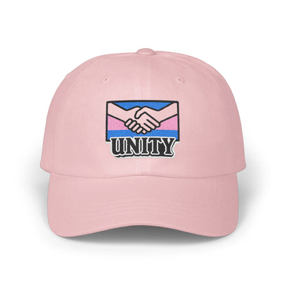 Unity Pink Handshake Design Baseball Cap product