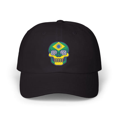 Colorful Skull Classic Dad Cap - Trendy Summer Hat for Music Festivals, Beach Days, Casual Outings, Unique Gift for Him, Adjustable Snapback