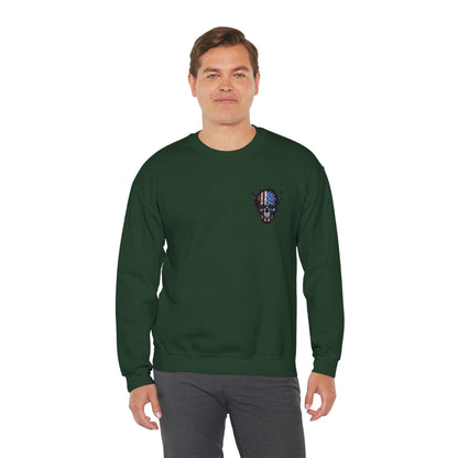 Artistic Graphic Crewneck Sweatshirt - Bold Design for Creative Souls