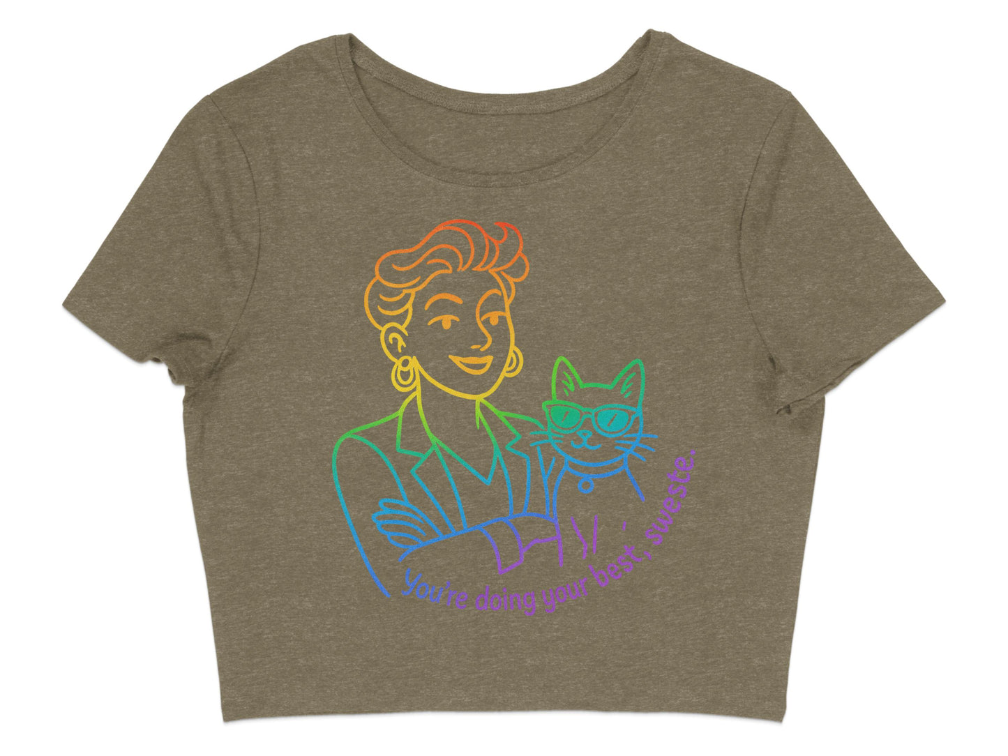You're Doing Your Best Sweetie Cat T-shirt product