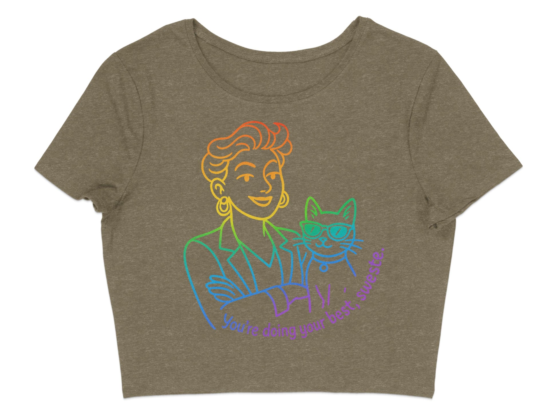 You're Doing Your Best Sweetie Cat T-shirt product