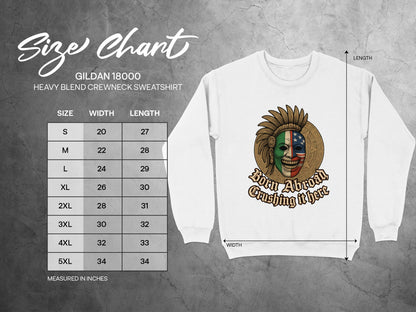 Born Abroad Crushing It Here Sweatshirt product