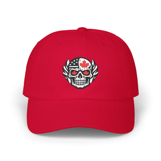 Stylish Classic Dad Cap with Edgy Skull Design, Casual Accessories, Gift for Him, Summer Style, Trendy Baseball Hat, Unisex Cap