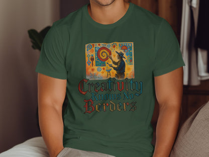 Creativity Knows No Borders Graphic T-Shirt product type