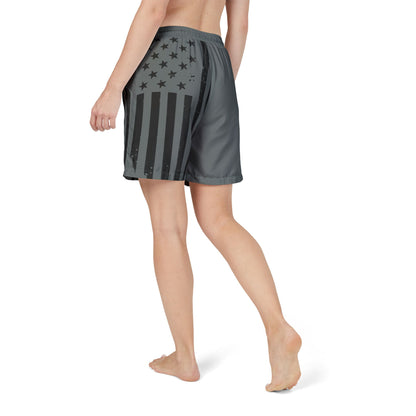 Patriotic Swim Shorts, 4th of July Swimwear, Unisex Beach Shorts, Fireworks Swim Trunks, Summer Pool Wear, Holiday Swim Attire