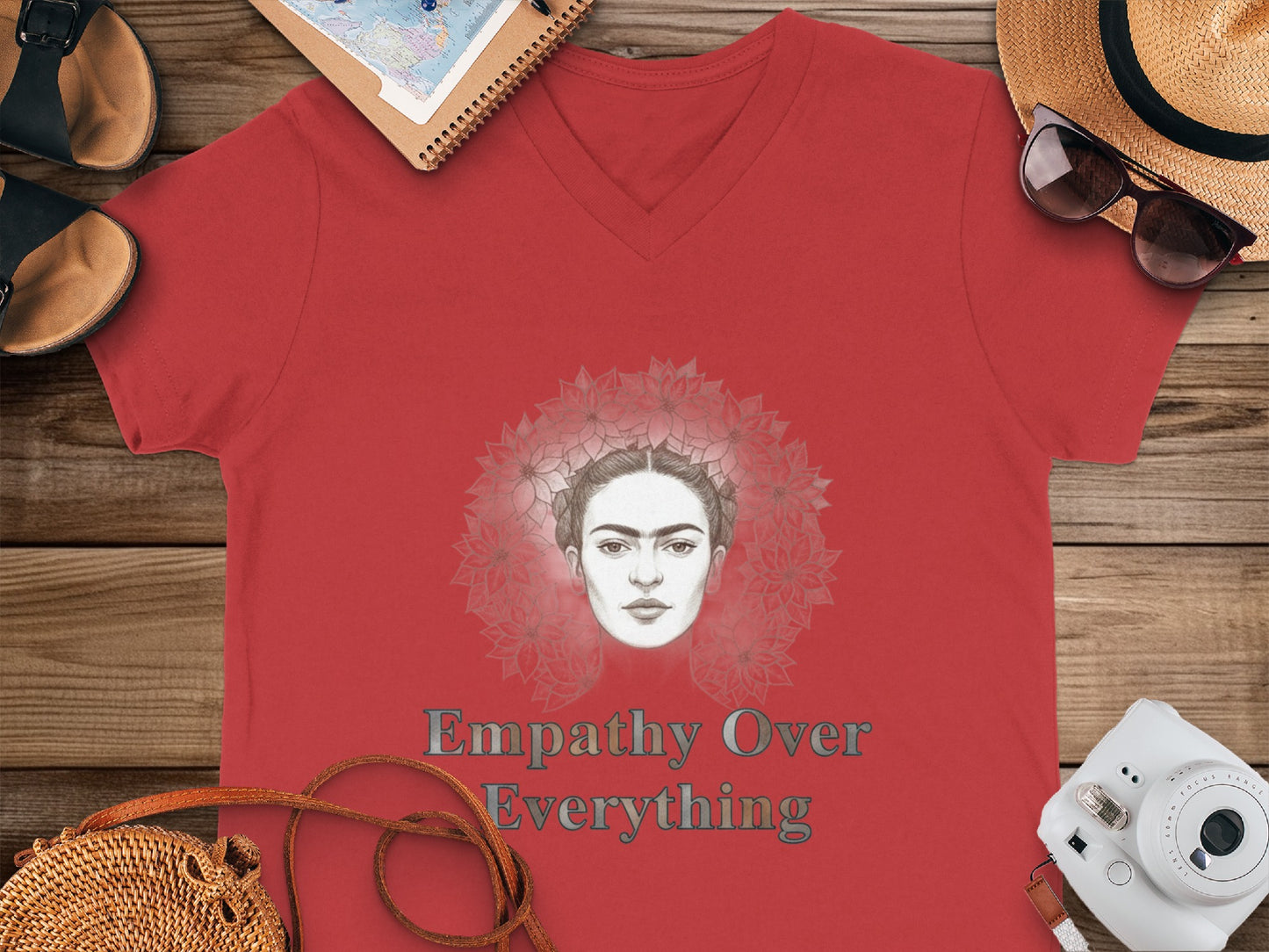 Empathy Over Everything Creative Printed T-shirt