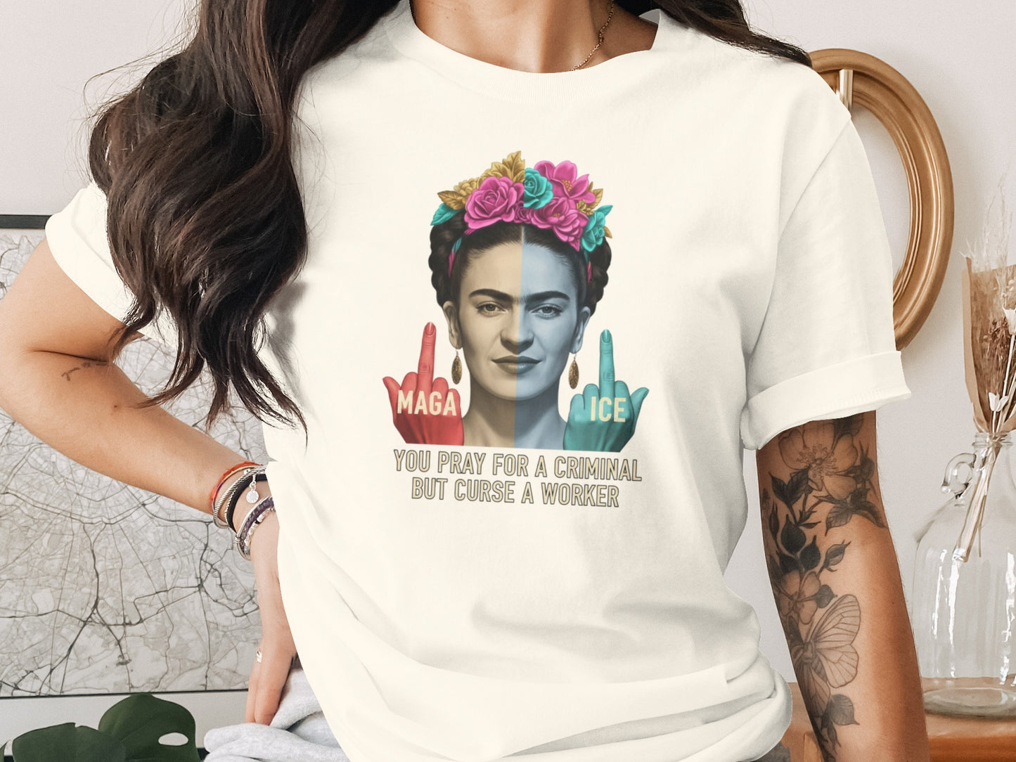 You Pray for A Criminal But Curse a Worker Shirt