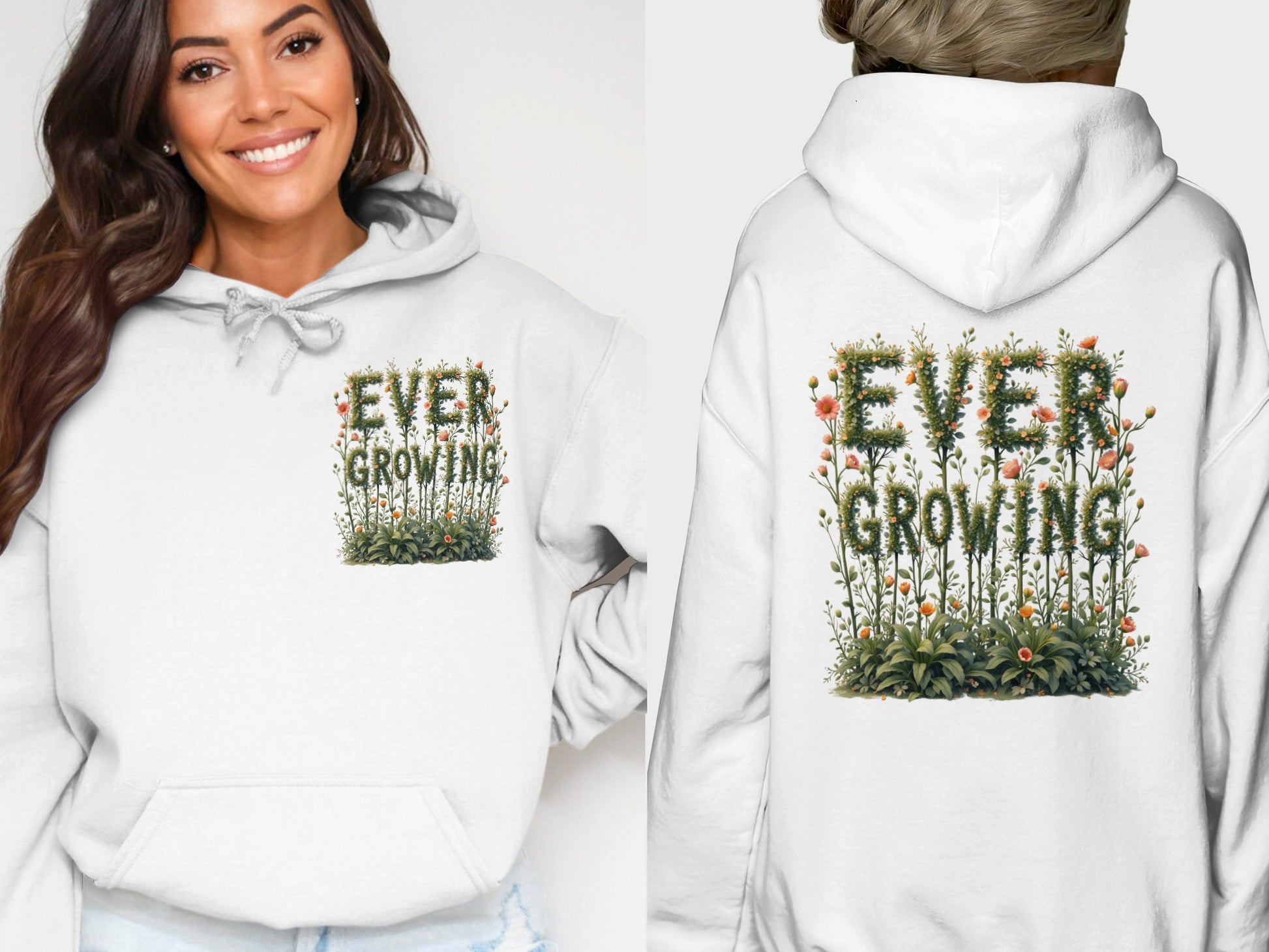 Ever Growing Graphic Hoodie Comfortable and Stylish Product