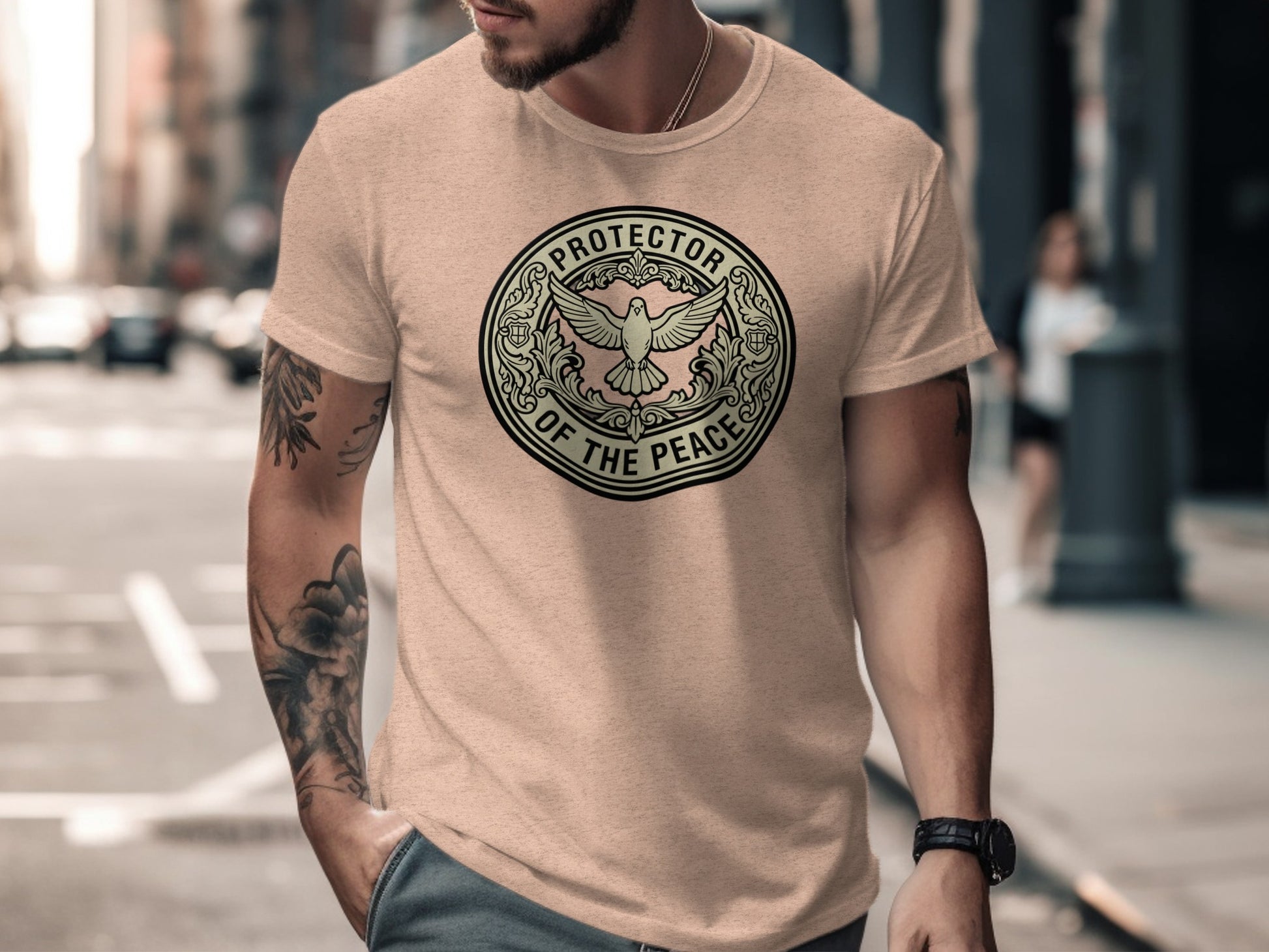 Protector of the Peace Graphic T-shirt product