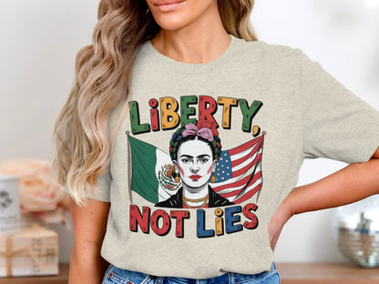 Liberty Not Lies Graphic Tee Shirt product