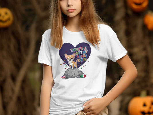 I'm Little But My Heart Is Big Halloween T-Shirt