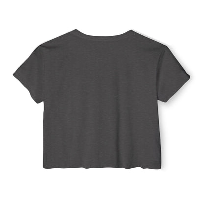 Crop Top Anti Trump FDT -  Women's Festival Crop Top with Skull and Rose Design, Edgy Crop Tee, Summer Fest Outfit, Alternative Style Top, Concert Attire