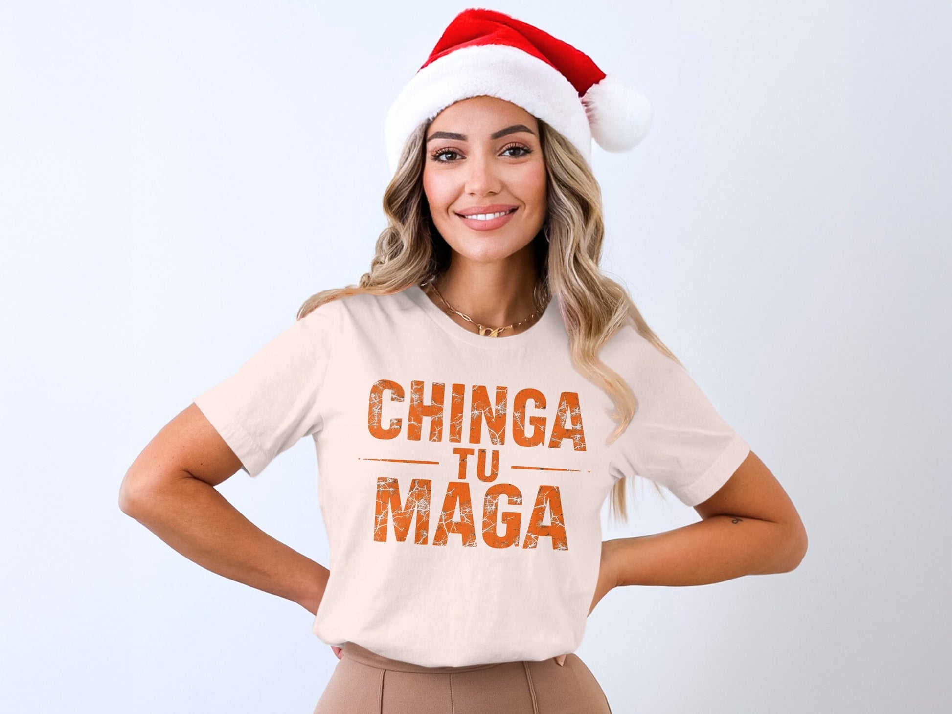 Chinga Tu Maga Christmas Celebration Shirt