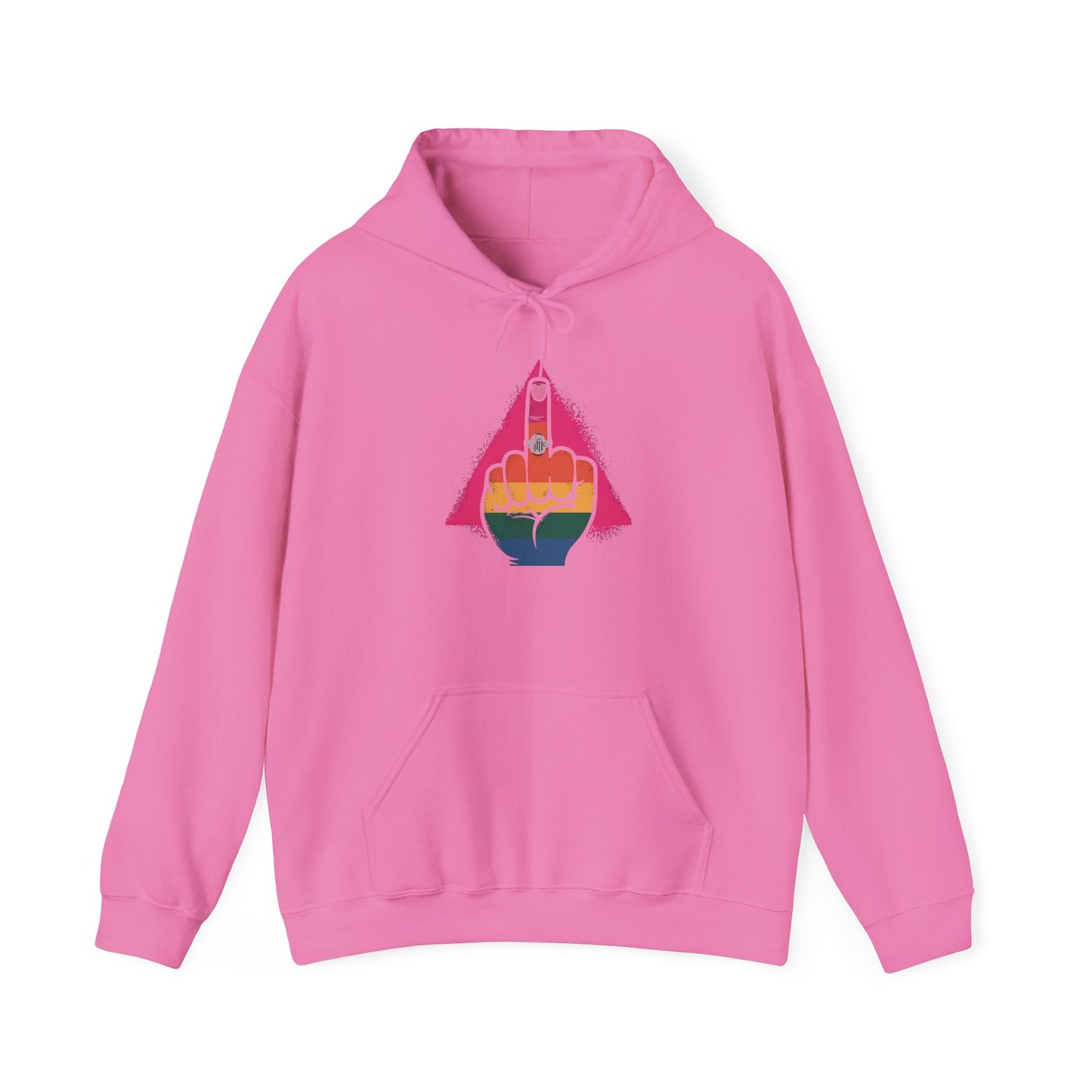 Pride Hoodie Pride Graphic Hoodie - Unisex Heavy Blend™ with Bold Rainbow Design