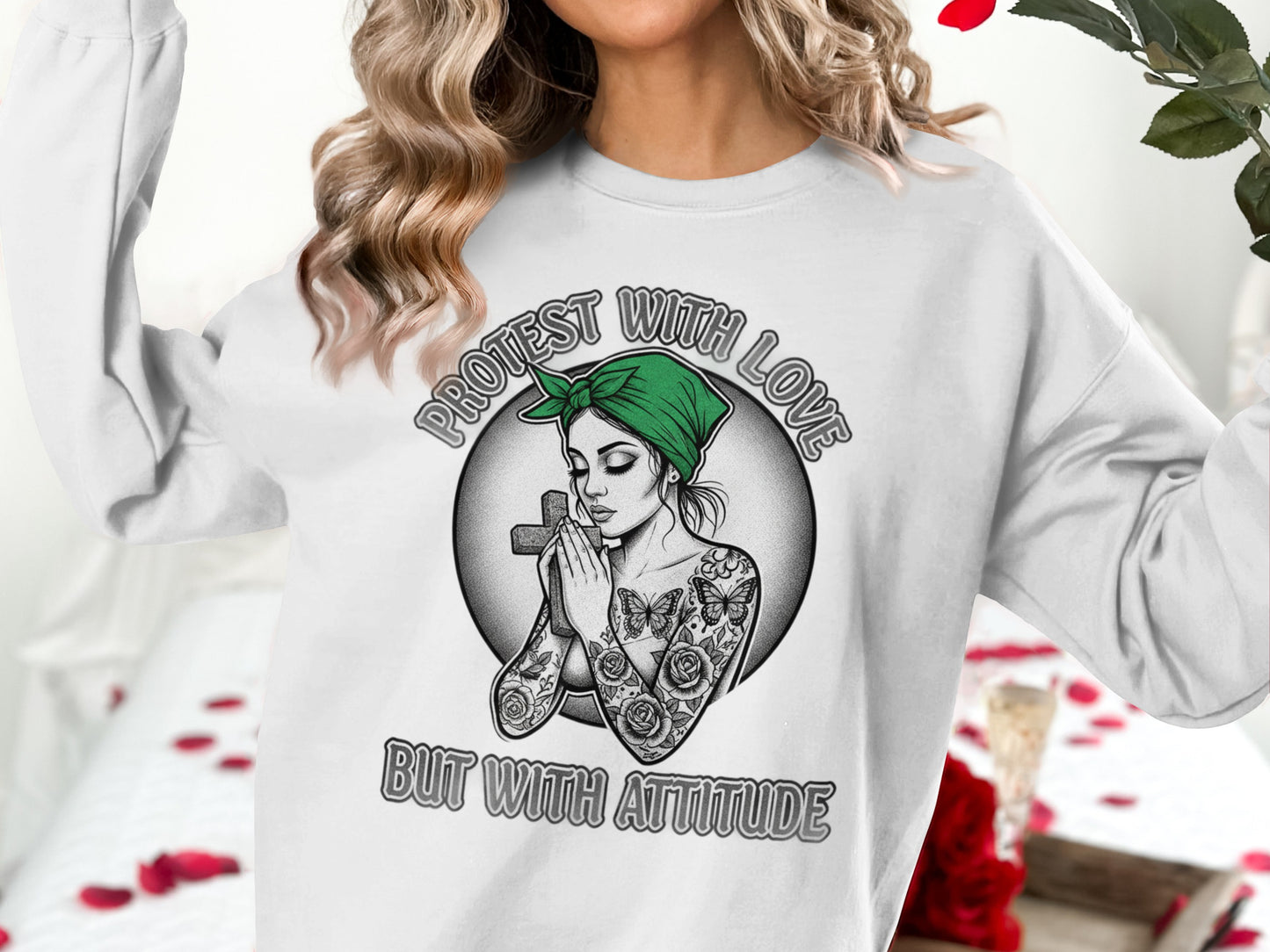 Protest With Love But With Attitude product