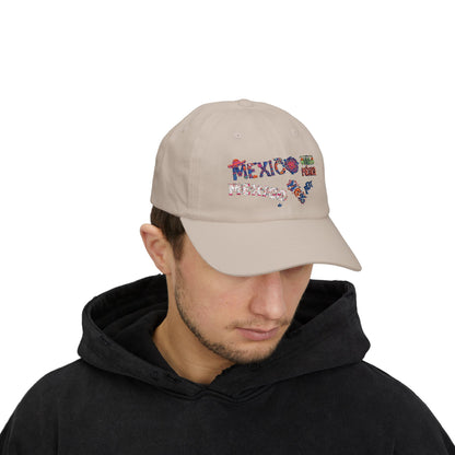 FDT Classic Mexico Dad Cap | Casual Summer Hat | Vacation Accessory, Father's Day Gift, Travel Cap, Beachwear Fashion