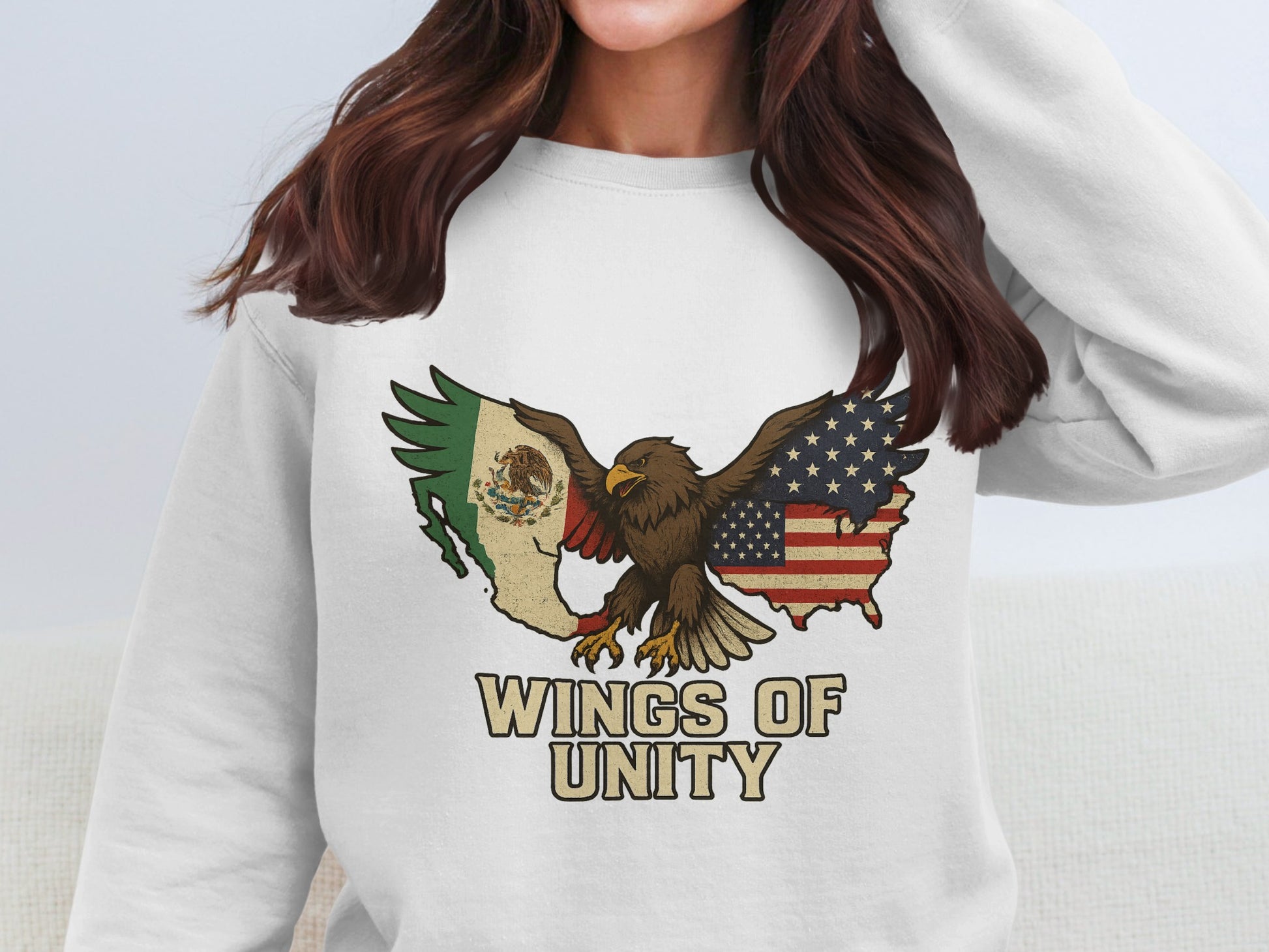 Wings of Unity Mexican American Eagle product type