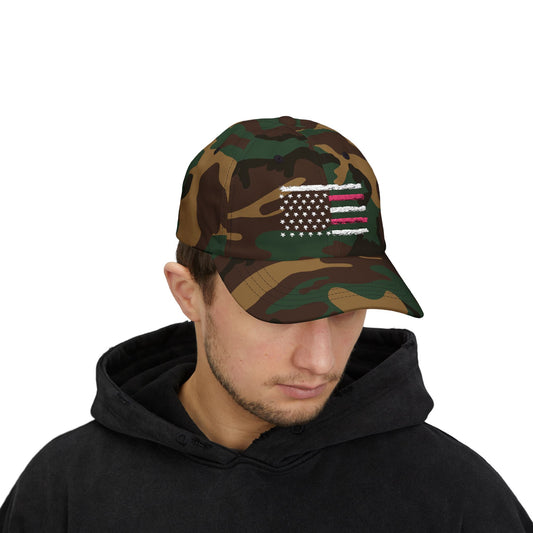 Camo Cap | Classic Canvas Hat, Outdoor Gear,, Patriotic Accessories, Casual Everyday Wear