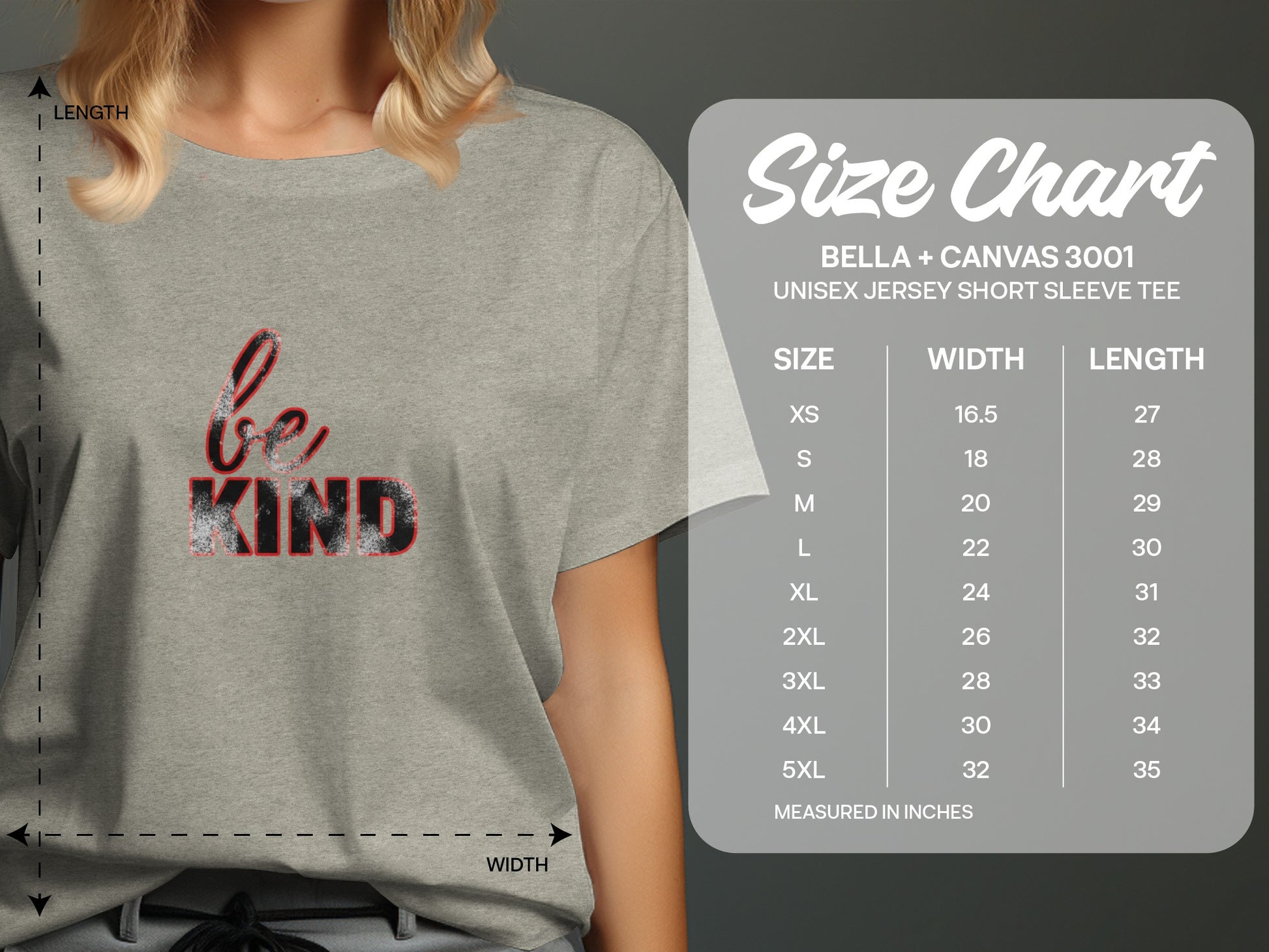 Be Kind Graphic Unisex Jersey Short Sleeve Tee