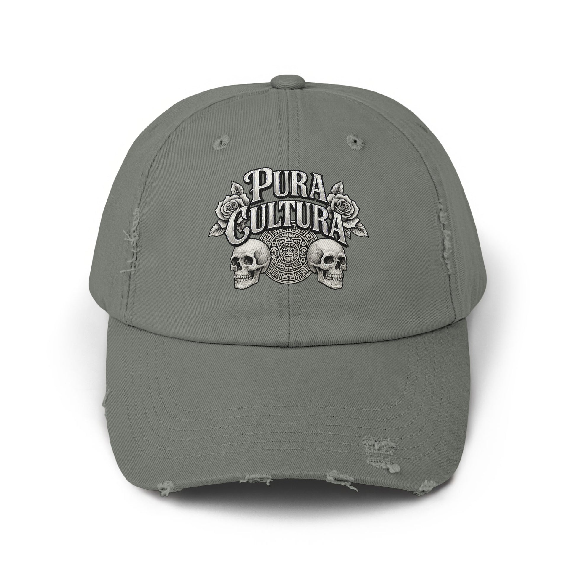 Pura Cultura Distressed Baseball Cap fashion product