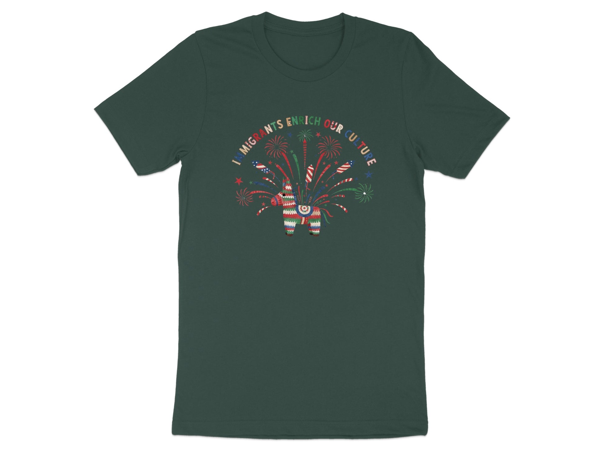 Immigrants Enrich Our Culture Festive T-Shirt